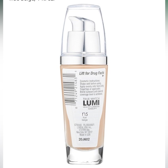 L'Oreal Paris True Match Lumi Healthy Luminous Makeup, N5 C4 & N7-8 - Picture 6 of 12